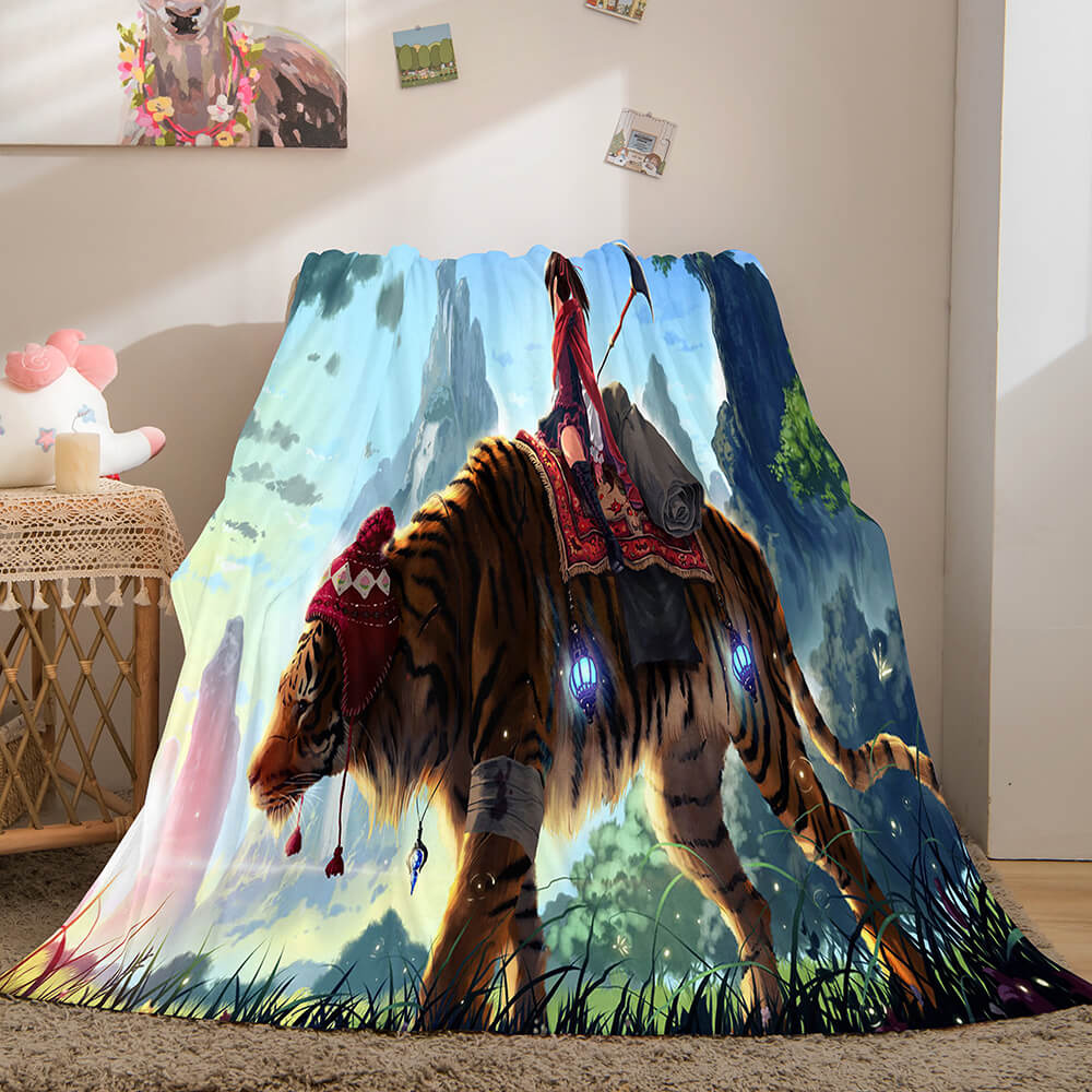 Fiercely Lion Blanket 460 Fiercely Lion Blanket 460
