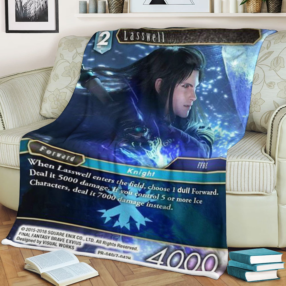 Final Fantasy Lasswell Blanket Final Fantasy Lasswell Blanket