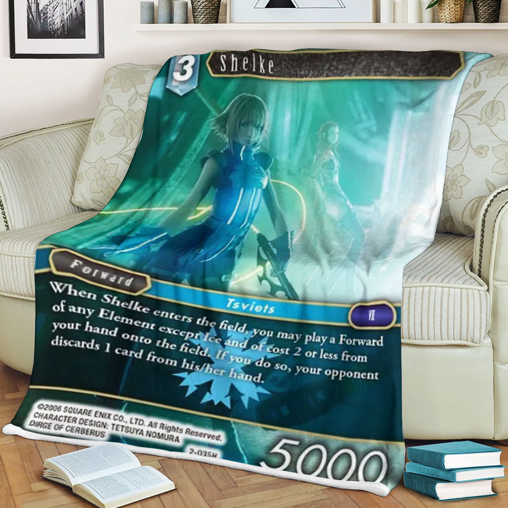 Final Fantasy Shelke Sherpa Blanket Final Fantasy Shelke Sherpa Blanket