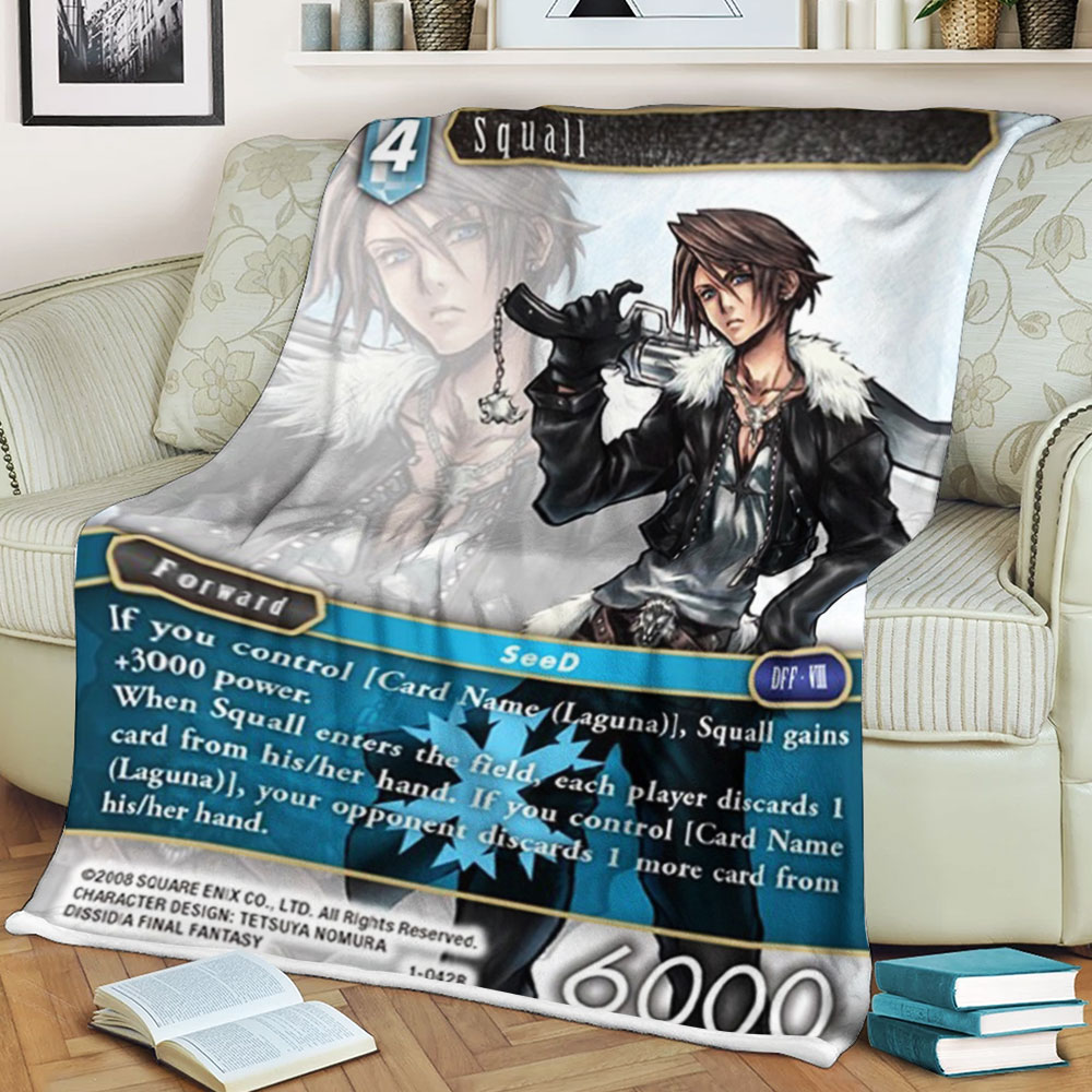 Final Fantasy Squall Blanket Final Fantasy Squall Blanket