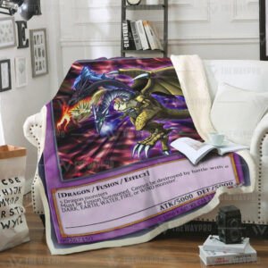 Five Headed Dragon Blanket