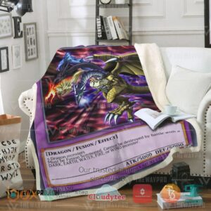 Five Headed Dragon Soft Blanket