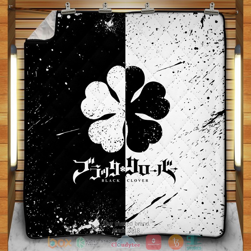 Five Leaf Clover Quilt Blanket Five Leaf Clover Quilt Blanket