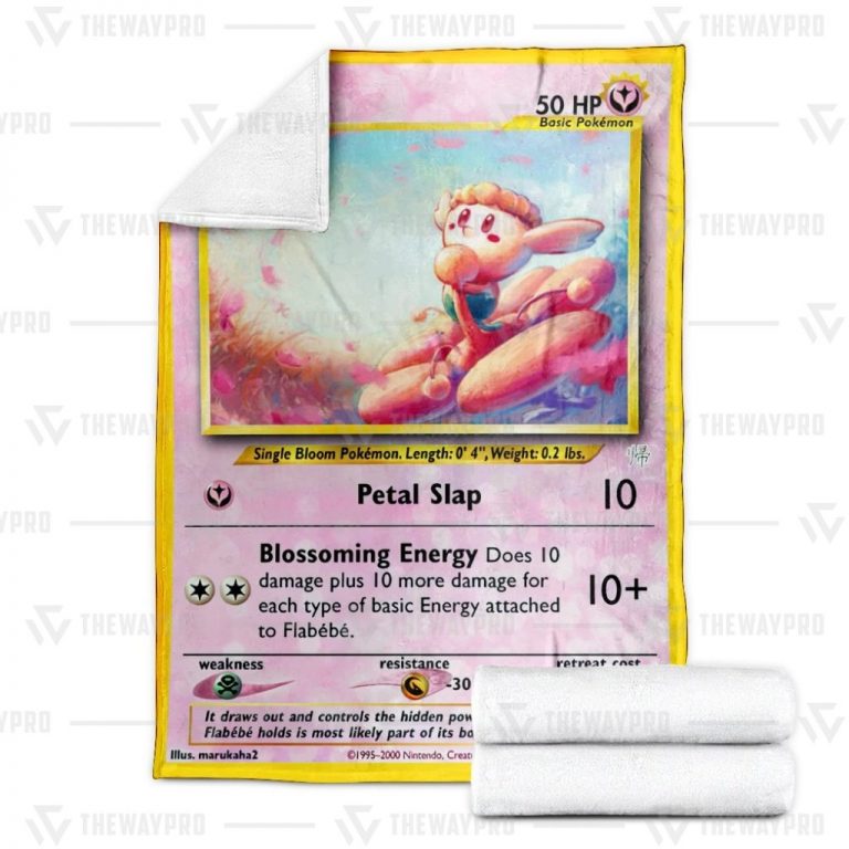 Flabebe-Pokemon-Blanket-1