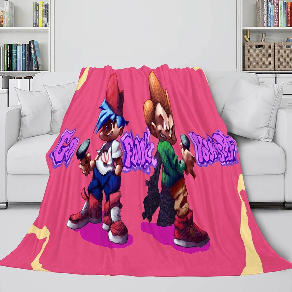 Friday Night Funkin Cosplay Blanket 624 Friday Night Funkin Cosplay Blanket 624