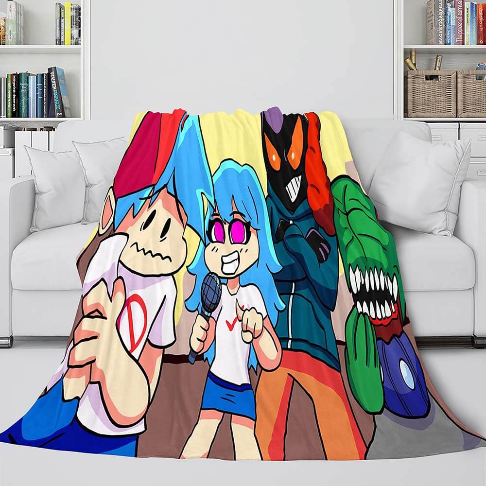 Friday Night Funkin Cosplay Blanket 466 Friday Night Funkin Cosplay Blanket 466