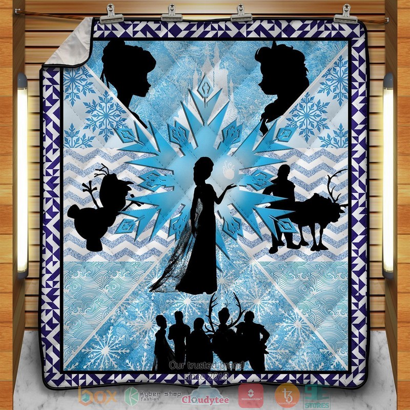 Frozen Fractals Quilt Blanket Frozen Fractals Quilt Blanket