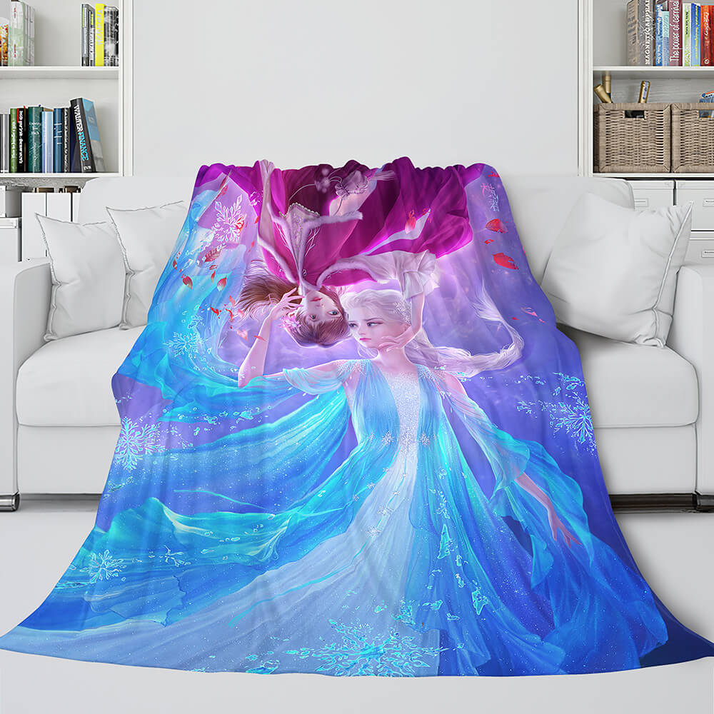 Frozen 2 Anna Elsa Blanket 470 Frozen 2 Anna Elsa Blanket 470