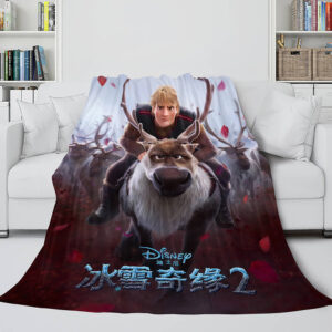 Frozen 2 Anna Elsa Blanket 774