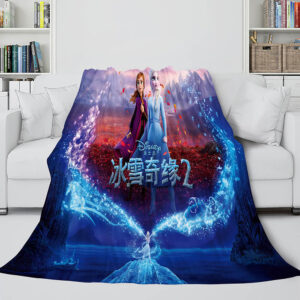 Frozen 2 Anna Elsa Blanket 232