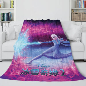 Frozen 2 Anna Elsa Blanket 338