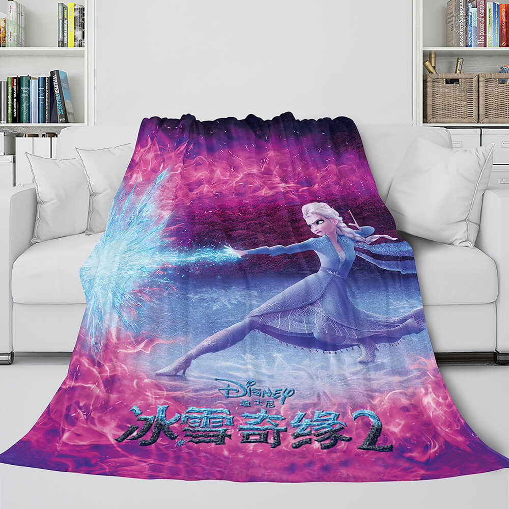 Frozen 2 Anna Elsa Blanket 338 Frozen 2 Anna Elsa Blanket 338