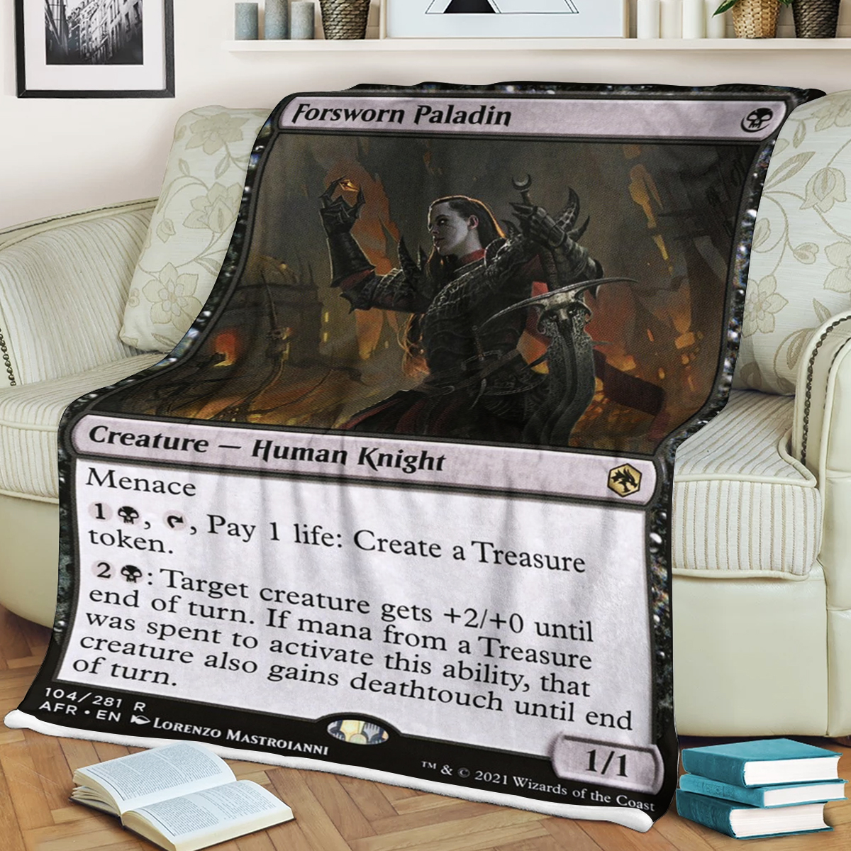 Game Dungeons And Dragons Forsworn Paladin Blanket Game Dungeons And Dragons Forsworn Paladin Blanket