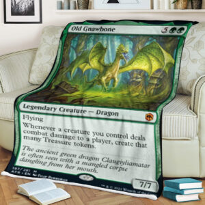 Game Dungeons And Dragons Old Gnawbone Blanket