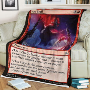 Game Magic The Gathering Arc Trail Sherpa Blanket