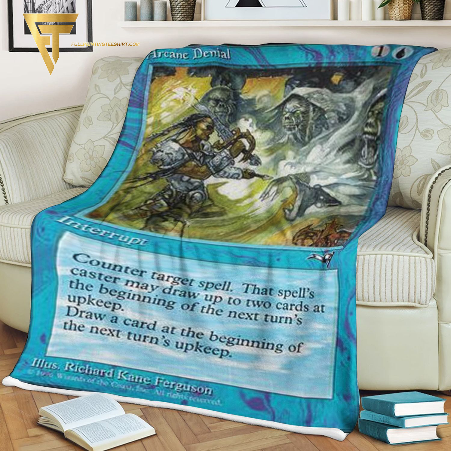 Game Magic The Gathering Arcane Denial Blanket Game Magic The Gathering Arcane Denial Blanket