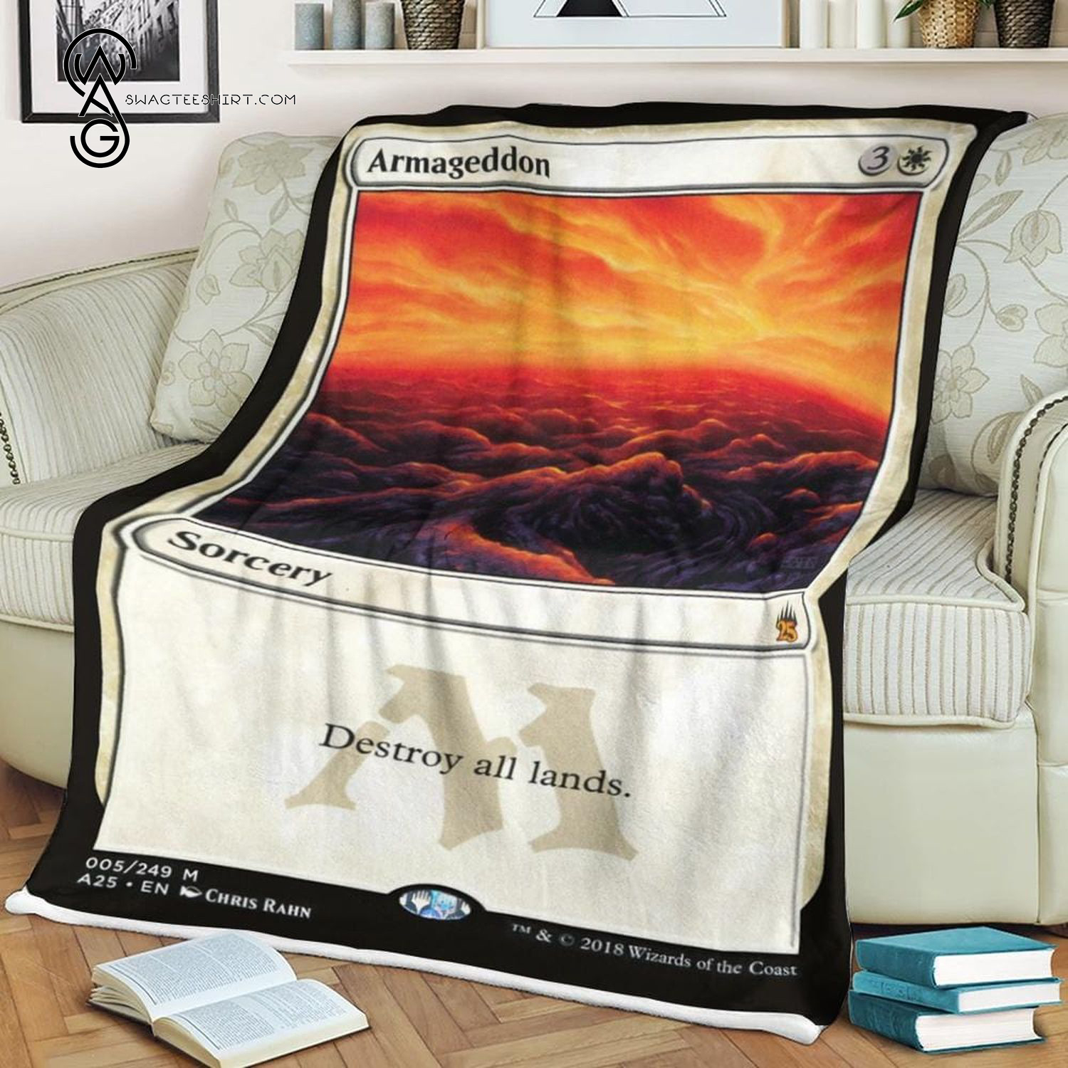 Game Magic The Gathering Armageddon Blanket Game Magic The Gathering Armageddon Blanket