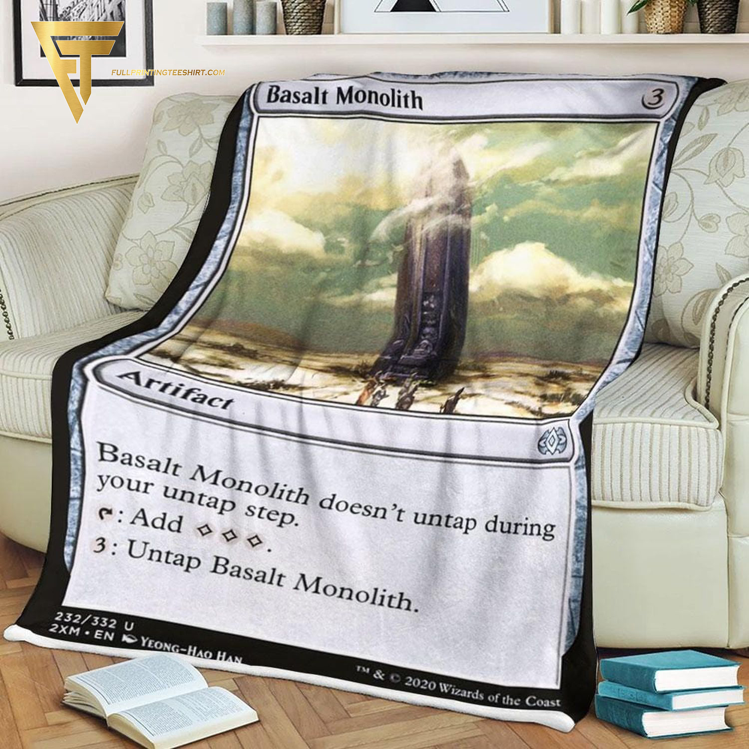Game Magic The Gathering Basalt Monolith Blanket Game Magic The Gathering Basalt Monolith Blanket