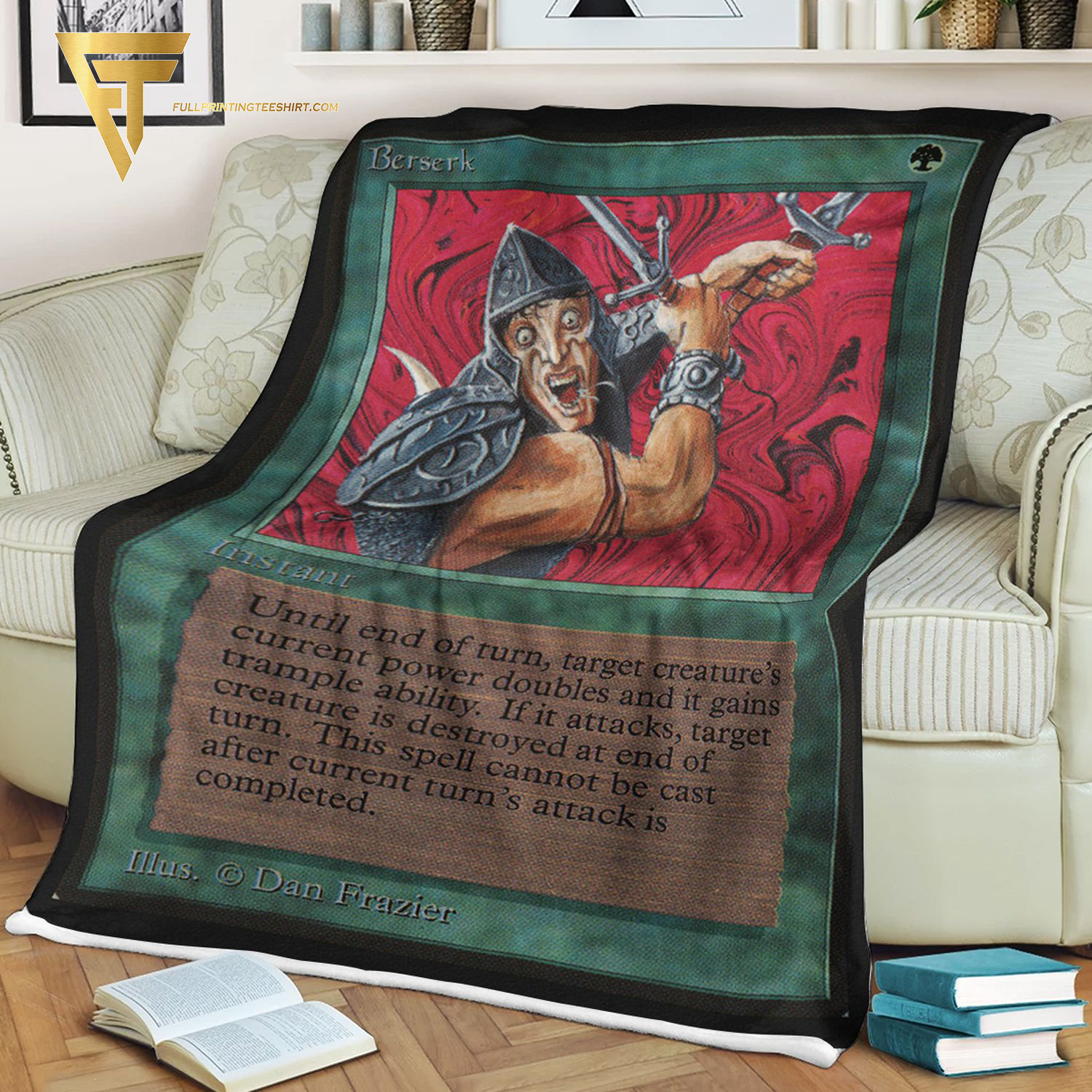 Game Magic The Gathering Berserk Blanket Game Magic The Gathering Berserk Blanket