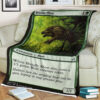 Game Magic The Gathering Brindle Shoat Sherpa Blanket