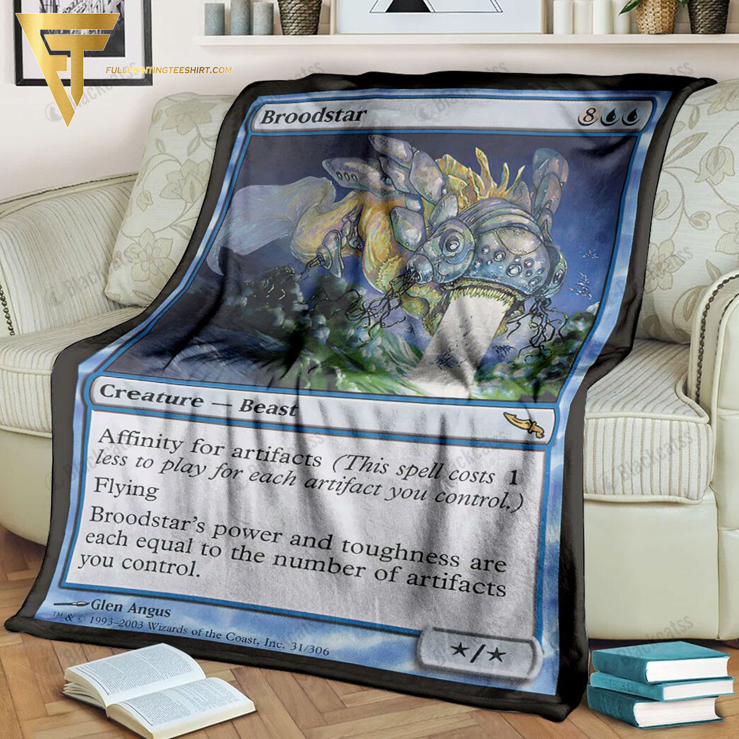 Game Magic The Gathering Broodstar All Over Print Blanket Game Magic The Gathering Broodstar All Over Print Blanket