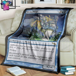 Game Magic The Gathering Broodstar Full Print Soft Blanket