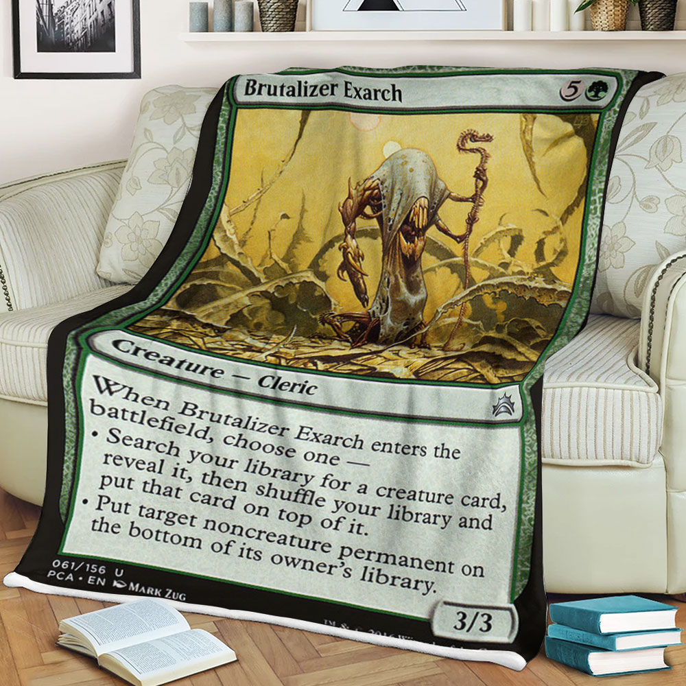 Game Magic The Gathering Brutalizer Exarch Sherpa Blanket Game Magic The Gathering Brutalizer Exarch Sherpa Blanket