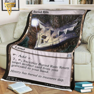 Game Magic The Gathering Buried Ruin Blanket