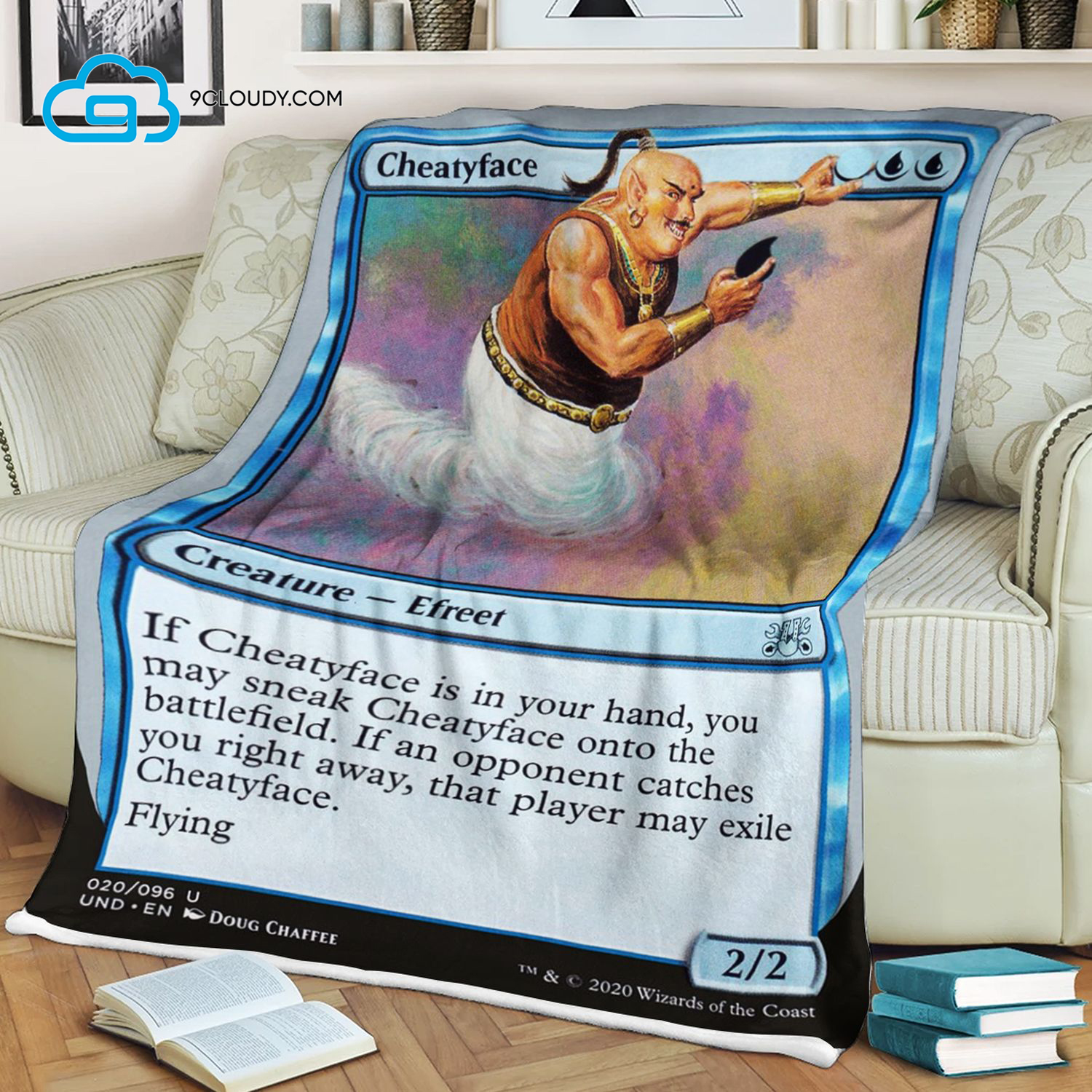 Game Magic The Gathering Cheatyface Blanket Game Magic The Gathering Cheatyface Blanket