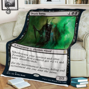 Game Magic The Gathering Death Baron Blanket