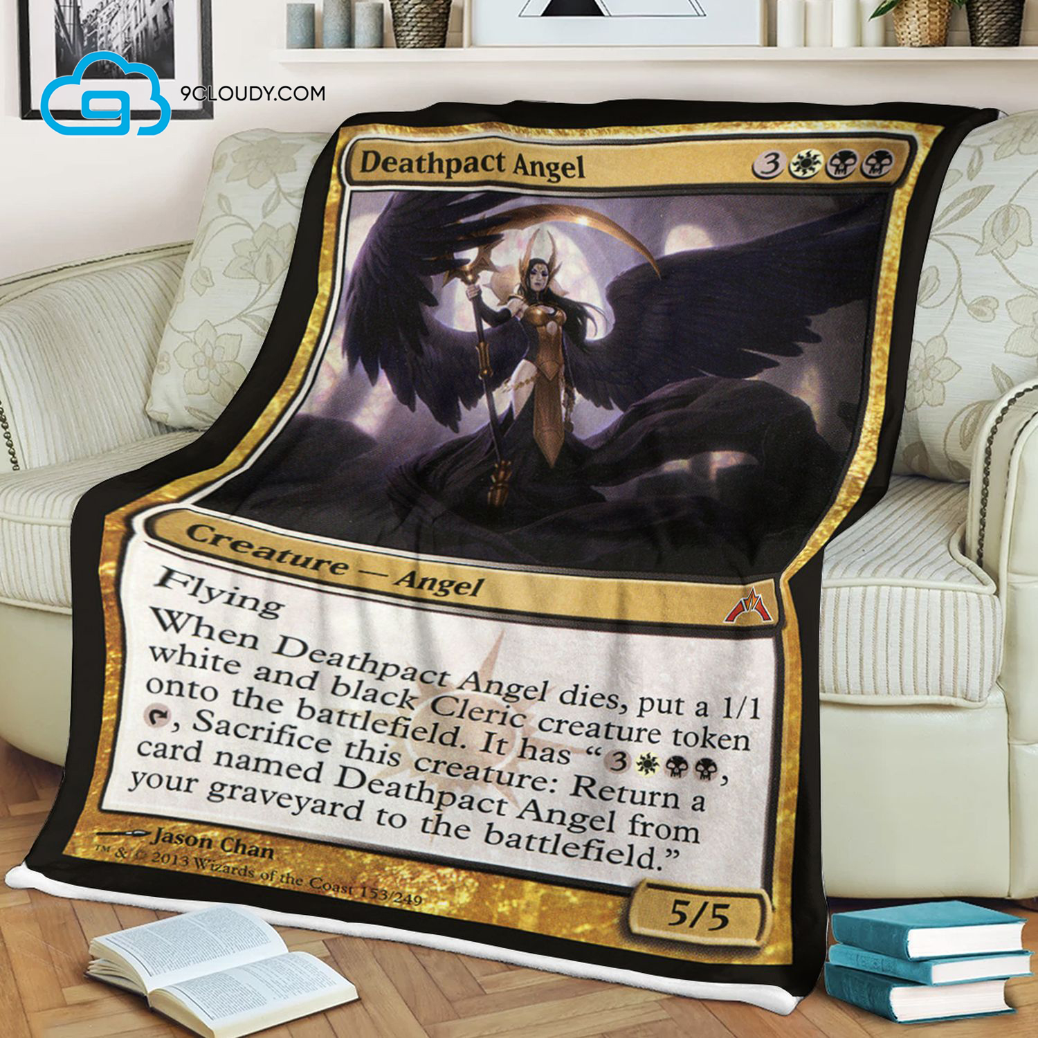 Game Magic The Gathering Deathpact Angel Blanket Game Magic The Gathering Deathpact Angel Blanket