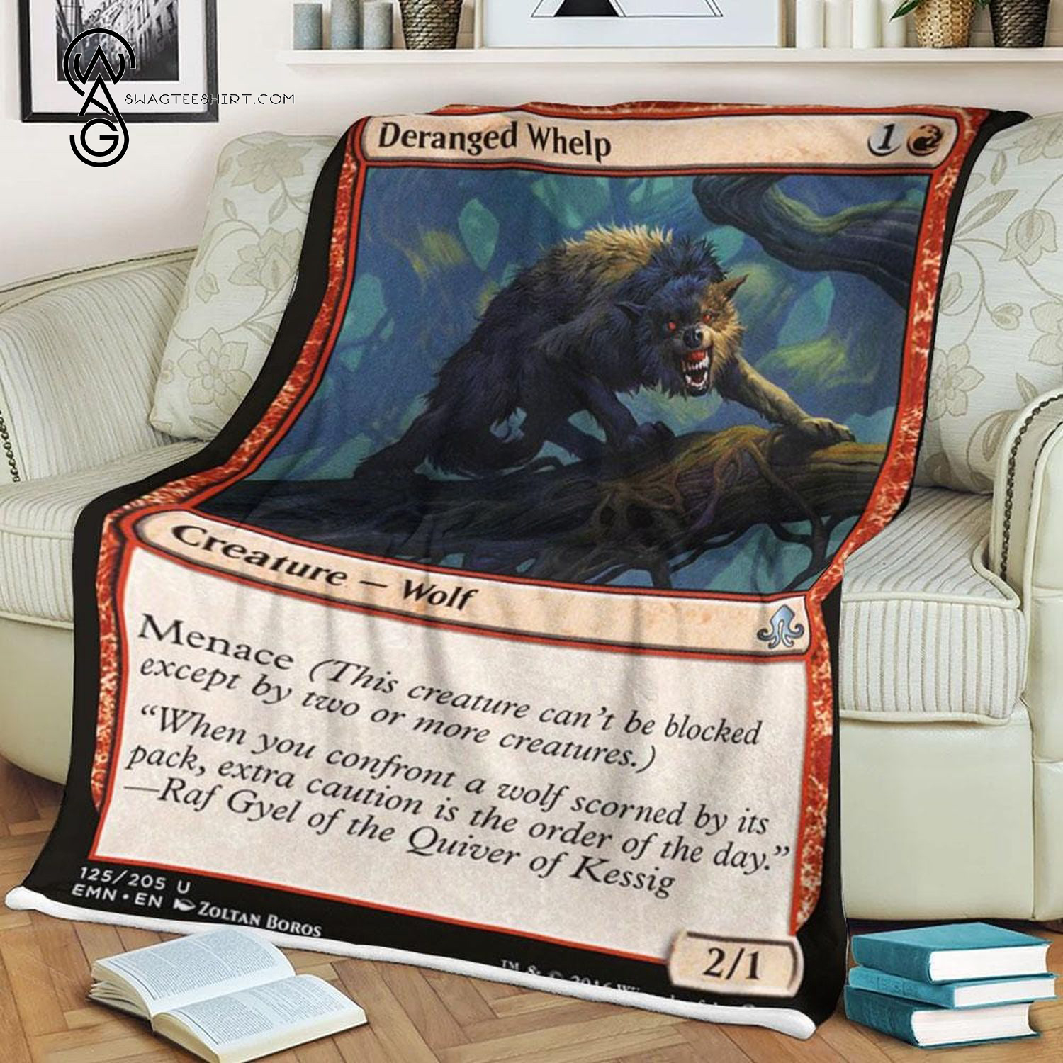 Game Magic The Gathering Deranged Whelp Blanket Game Magic The Gathering Deranged Whelp Blanket