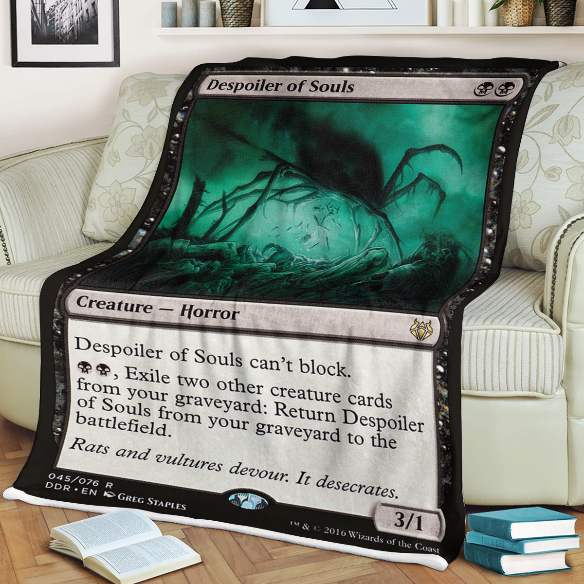 Game Magic The Gathering Despoiler Of Souls Sherpa Blanket Game Magic The Gathering Despoiler Of Souls Sherpa Blanket