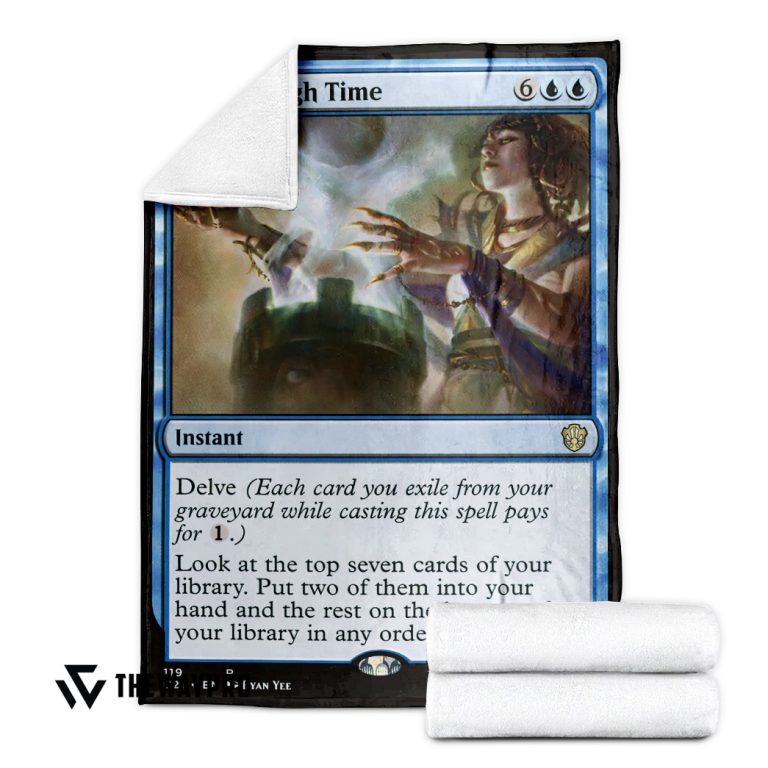 Game-Magic-The-Gathering-Dig-Through-Time-Blanket-2