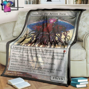 Game Magic The Gathering Emrakul The Aeons Torn Full Print Soft Blanket