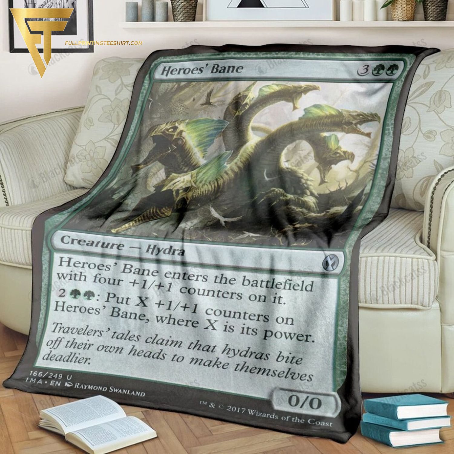 Game Magic The Gathering Heroes Bane All Over Print Blanket Game Magic The Gathering Heroes Bane All Over Print Blanket