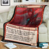 Game Magic The Gathering Hissing Iguanar Sherpa Blanket