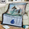 Game Magic The Gathering Island Sherpa Blanket 5