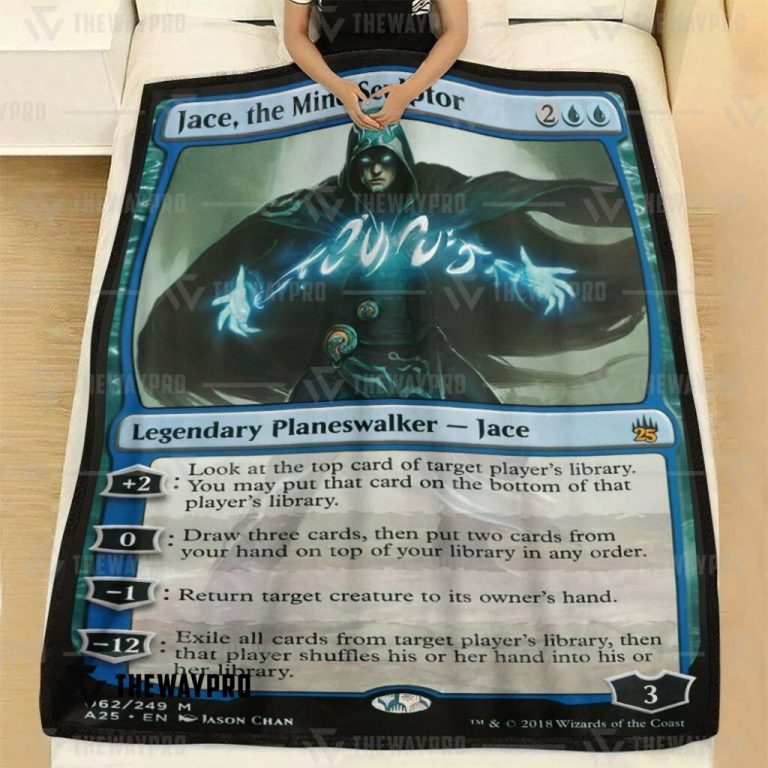 Game-Magic-The-Gathering-Jace-The-Mind-Sculptor-Blanket-1