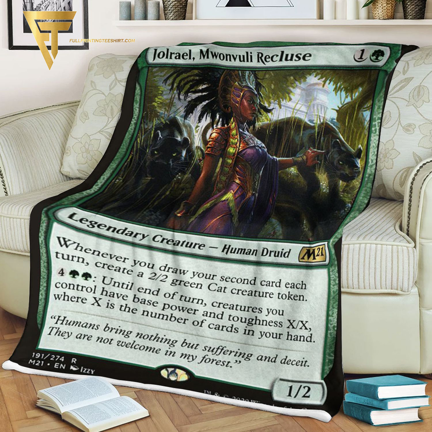 Game Magic The Gathering Jolrael Mwonvuli Recluse Blanket Game Magic The Gathering Jolrael Mwonvuli Recluse Blanket