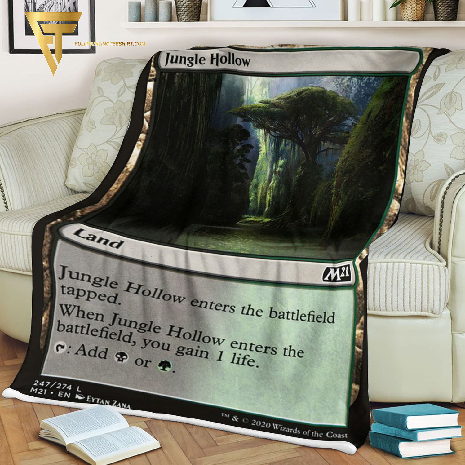 Game Magic The Gathering Jungle Hollow Blanket Game Magic The Gathering Jungle Hollow Blanket