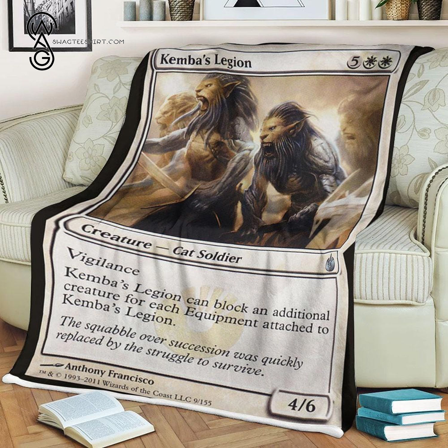 Game Magic The Gathering Kembas Legion Blanket Game Magic The Gathering Kembas Legion Blanket