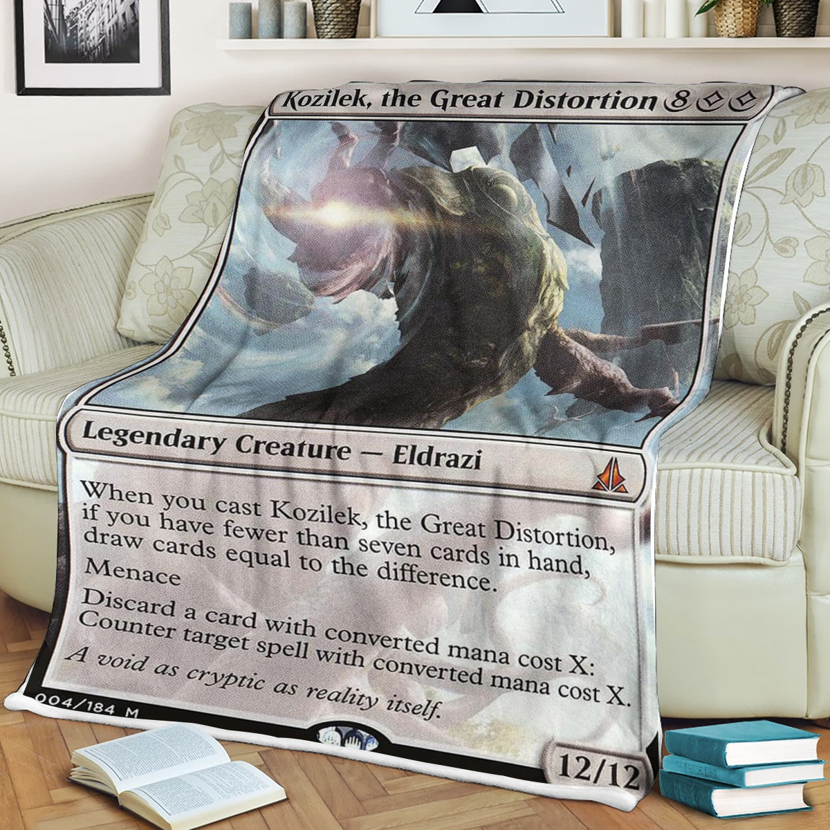 Game Magic The Gathering Kozilek The Great Distortion Sherpa Blanket Game Magic The Gathering Kozilek The Great Distortion Sherpa Blanket