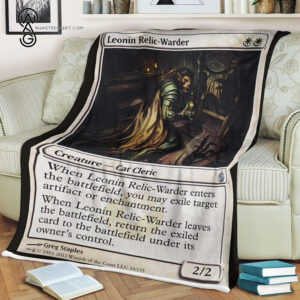 Game Magic The Gathering Leonin Relic Warder Blanket