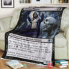 Game Magic The Gathering M21 109 Liliana S Devotee Fleece Blanket