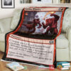 Game Magic The Gathering M21 148 Goblin Wizardry Fleece Blanket