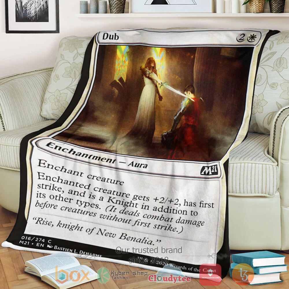Game Magic The Gathering M21 16 Dub Fleece Blanket Game Magic The Gathering M21 16 Dub Fleece Blanket