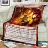 Game Magic The Gathering M21 163 Sure Strike Fleece Blanket