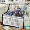 Game Magic The Gathering M21 26 Makeshift Battalion Fleece Blanket