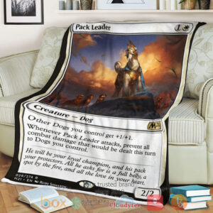 Game Magic The Gathering M21 29 Pack Leader Fleece Blanket
